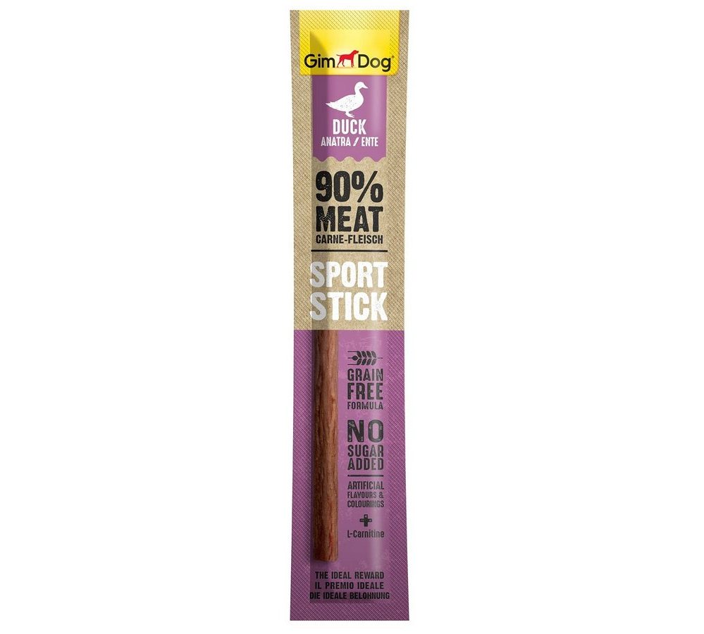 514628 GIMDOG 12гр SPORT STICKS Лакомая палочка для собак с уткой 514628 GIMDOG 12гр SPORT STICKS Лакомая палочка для собак с уткой - Image 1