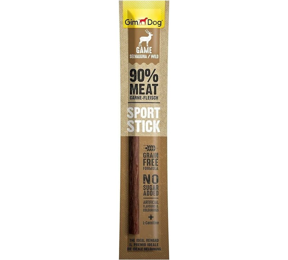 514635 GIMDOG 12гр SPORT STICKS GAME Лакомая палочка для собак с мясом оленя 514635 GIMDOG 12гр SPORT STICKS GAME Лакомая палочка для собак с мясом оленя - Image 1