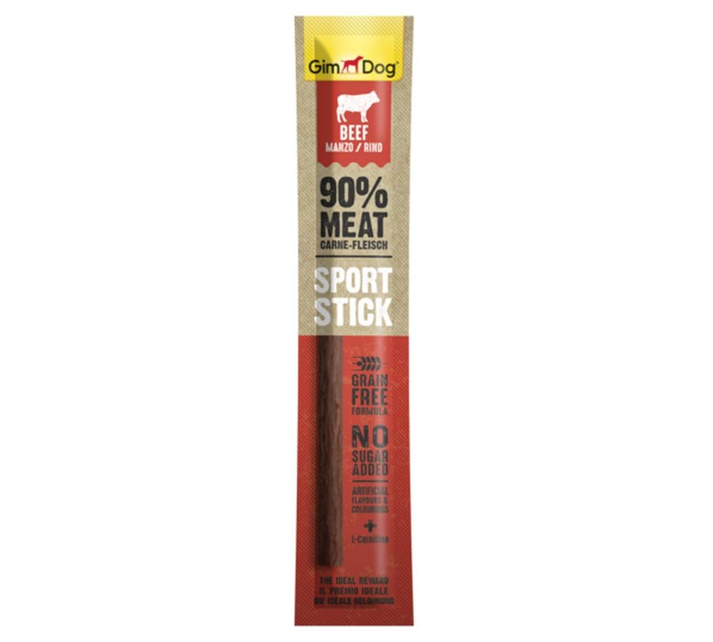 514642 GIMDOG 12гр SPORT STICKS Лакомая палочка для собак с ягненком 514642 GIMDOG 12гр SPORT STICKS Лакомая палочка для собак с ягненком — изображение 1