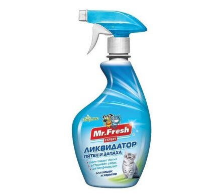 F403 MF Expert Ликвидатор пятен и запаха для кошек 3в1, 500мл