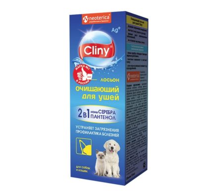 K106 Cliny Лосьон очищающий для ушей 50мл