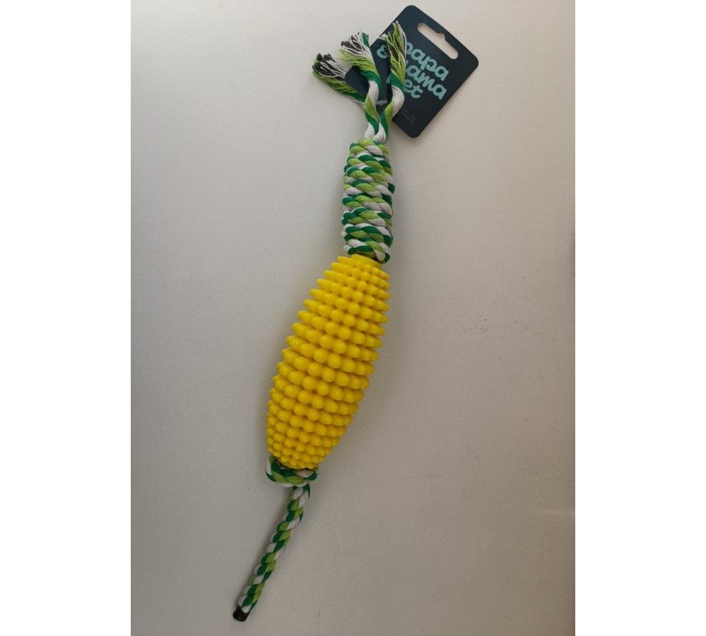 KK010 Papa&Mama Pet Игрушка для собак синт. каучук "Регби" 5,5х5,5х13 см KK010 Papa&Mama Pet Игрушка для собак синт. каучук "Регби" 5,5х5,5х13 см — изображение 1