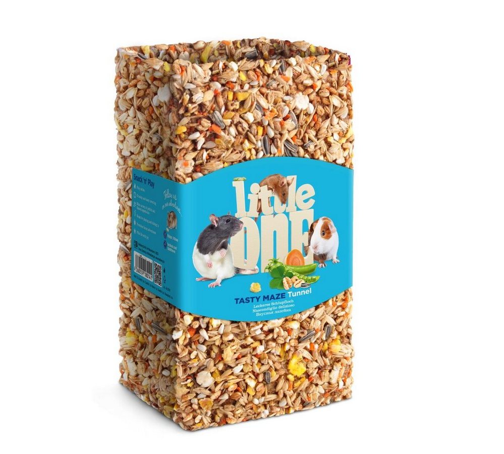 Little One Туннель средний. Лакомство-игрушка для морских свинок, крыс и др., 1 шт Little One Туннель средний. Лакомство-игрушка для морских свинок, крыс и др., 1 шт — изображение 1