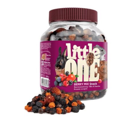 Little One Ягодное ассорти. Лакомство для всех видов грызунов  , банка, 200 г