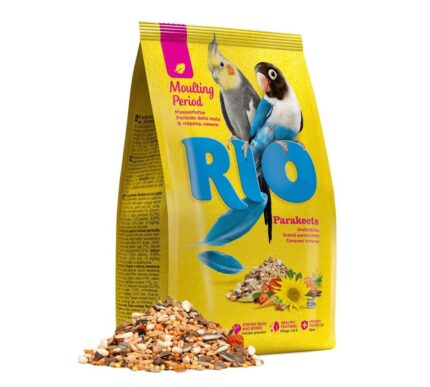 RIO Корм для средних попугаев в период линьки,  500 г