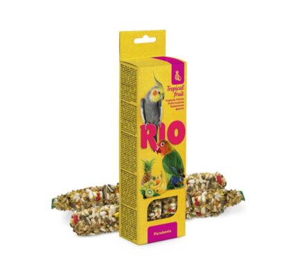 RIO Палочки для средних попугаев с тропическими фруктами, 2х75г