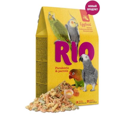 RIO Яичный корм для средних и крупных попугаев, 250 г