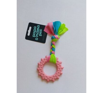 TYB13 Papa&Mama Pet Игрушка для собак Ассорти (косточка, звезда, колечко с шипами и т.д.) 20см