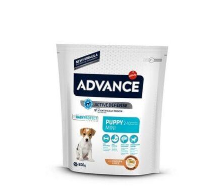 Advance 0,8кг Puppy ProtectСухой корм для щенков малых пород, курица и рис
