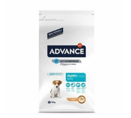 Advance 1,5кг Puppy Protect Сухой корм для щенков малых пород, курица и рис