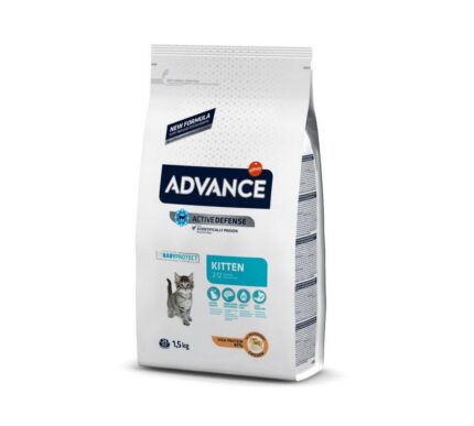 Advance 10кг Kitten Сухой корм для котят от 2 до 12 мес, курица и рис