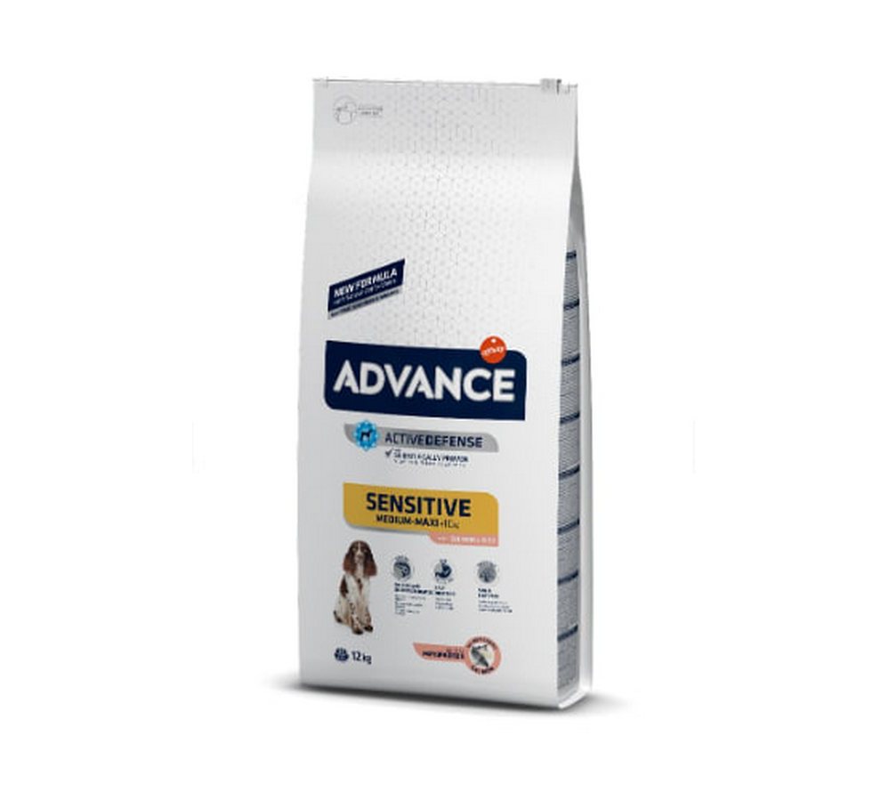 Advance 12кг Sensitive Сухой корм для собак с чувствительным пищеварением, лосось и рис Advance 12кг Sensitive Сухой корм для собак с чувствительным пищеварением, лосось и рис - Image 1