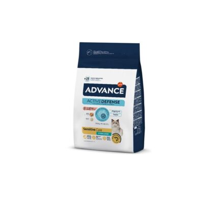 Advance 3,0 кг Sterilized Sensitive Сухой корм для стерилизованных кошек с чувств. пищевар. (лосось)