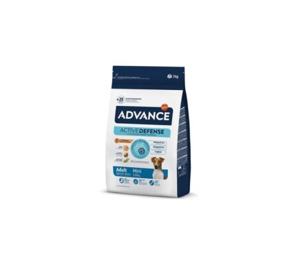 Advance 3,0кг Mini Adult Сухой корм для взрослых собак малых пород от 8 месяцев с курицей и рисом