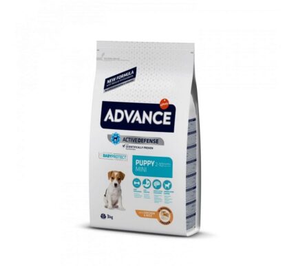 Advance 3,0кг Puppy Protect Сухой корм для щенков малых пород, курица и рис