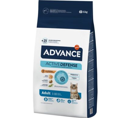 Advance 6,0кг Adult Сухой корм для взрослых кошек с курицей и рисом