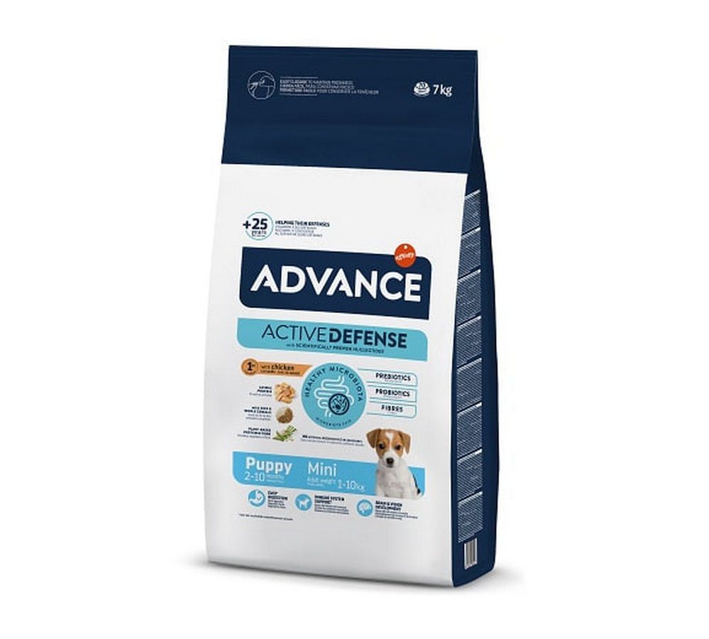 Advance 7,0кг Puppy Protect Сухой корм для щенков малых пород, курица и рис Advance 7,0кг Puppy Protect Сухой корм для щенков малых пород, курица и рис - Image 1