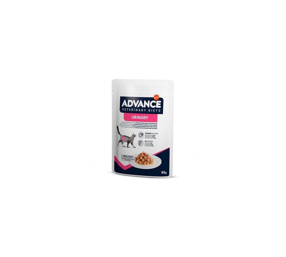 Advance 85г Diets Urinary Пауч для кошек при мочекаменной болезни Advance 85г Diets Urinary Пауч для кошек при мочекаменной болезни — изображение 1