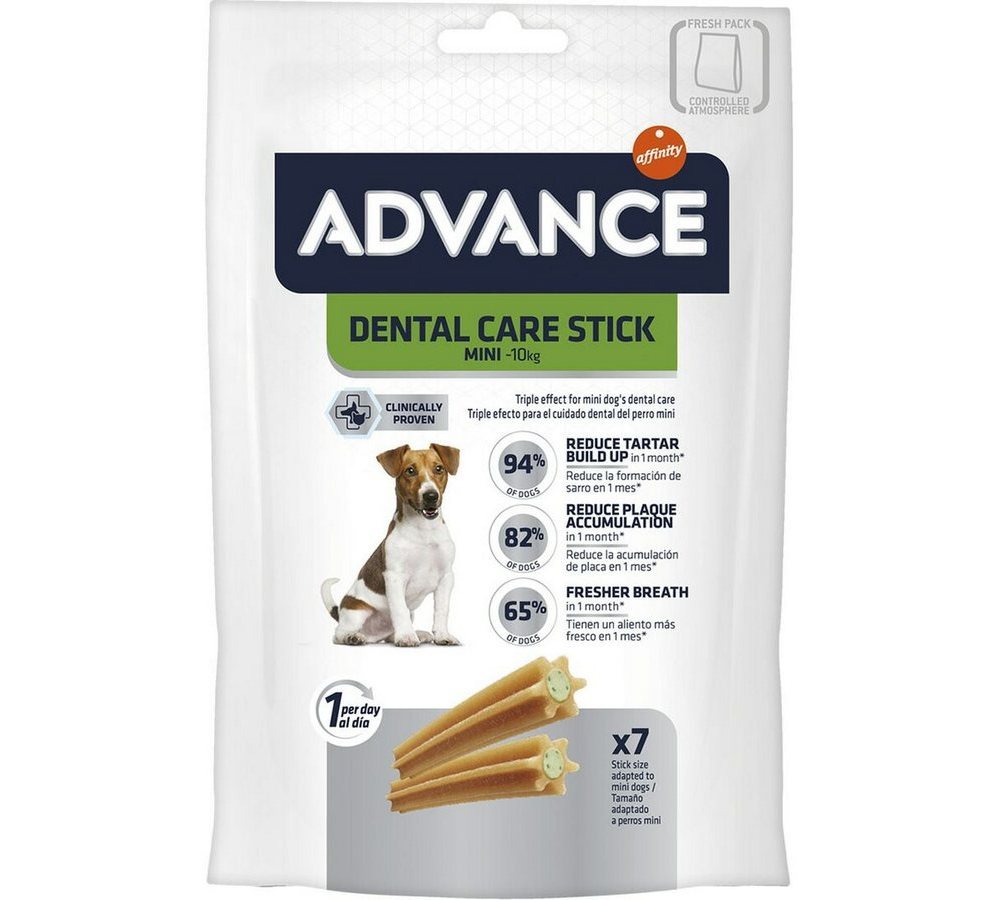 Advance 90гр Dental Care Stick Зубные палочки с тройным эффектом для собак малых пород Advance 90гр Dental Care Stick Зубные палочки с тройным эффектом для собак малых пород - Image 1