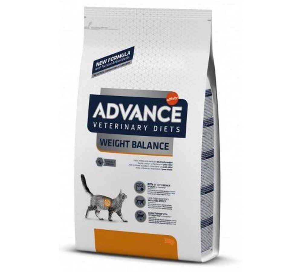 Advance VetDiet 1,5кг WEIGHT BALANCE Сухой корм для кошек(лишний вес,диабет,колит,запор) Advance VetDiet 1,5кг WEIGHT BALANCE Сухой корм для кошек(лишний вес,диабет,колит,запор) - Image 1