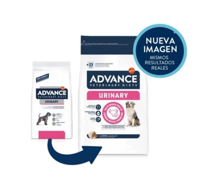 Advance VetDiet 12кг URINARY Сухой корм для собак с проблемным мочеиспусканием.