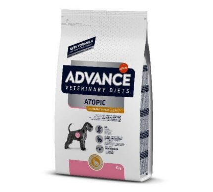 Advance VetDiet 3,0кг ATOPIC Сухой корм для собак при дерматозах и аллергиях, форель