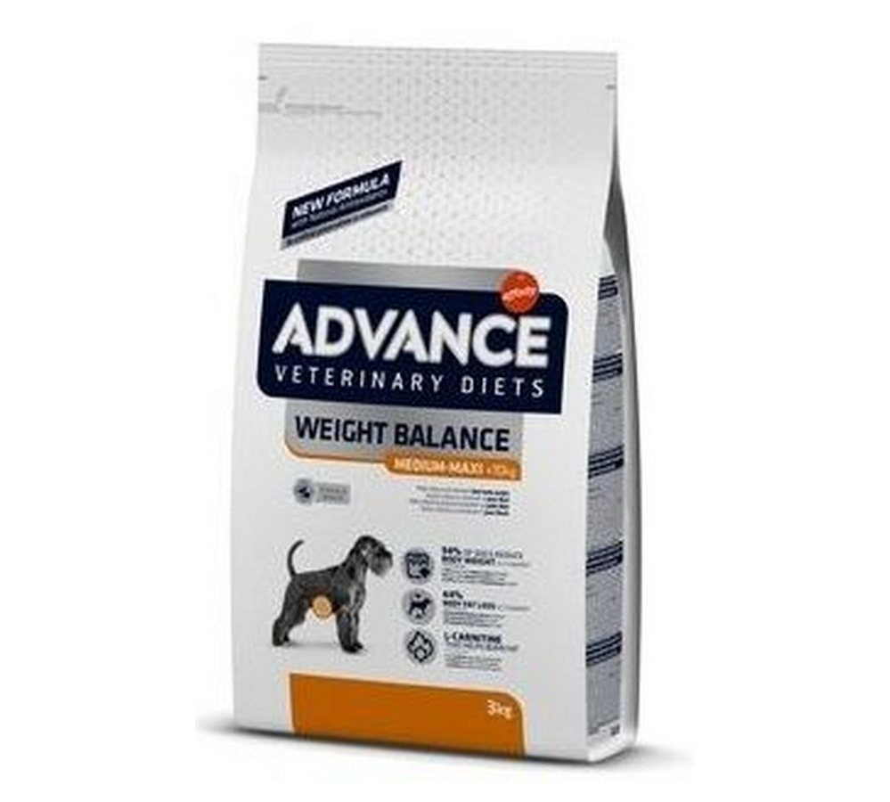 Advance VetDiet 3,0кг WEIGHT BALANCE Medium-Maxi корм для собак(лишний вес, диабет, колит, запор) Advance VetDiet 3,0кг WEIGHT BALANCE Medium-Maxi корм для собак(лишний вес, диабет, колит, запор) — изображение 1