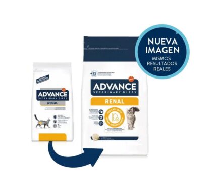 Advance VetDiet 8,0кг RENAL Сухой корм для кошек при патологии почек,оксалатных камнях.
