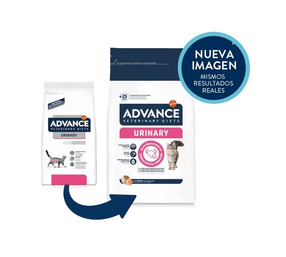 Advance VetDiet 8,0кг URINARY Сухой корм для кошек при мочекаменной болезни, курица Advance VetDiet 8,0кг URINARY Сухой корм для кошек при мочекаменной болезни, курица — изображение 1