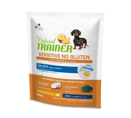 NT 0,8кг Sensitive Mini Корм сух. для собак мелких и миниат.пород NO GLUTEN с чувств пищев с яйцом