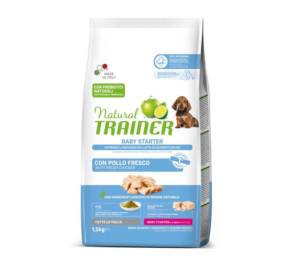NT 1,5кг Baby Starter All Size Первый прикорм для щенков из свежей курицы с дрожжевыми нуклеотидами NT 1,5кг Baby Starter All Size Первый прикорм для щенков из свежей курицы с дрожжевыми нуклеотидами — изображение 1