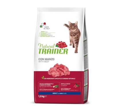 NT 1,5кг Cat Adult Корм сухой для кошек с говядиной