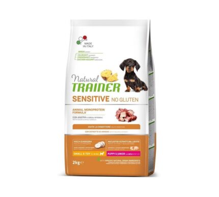 NT 2,0кг Sensitive Mini Puppy&Junior Корм сух. для щен. мелких и мини.пор. NO GLUTEN с чувс. пищев.