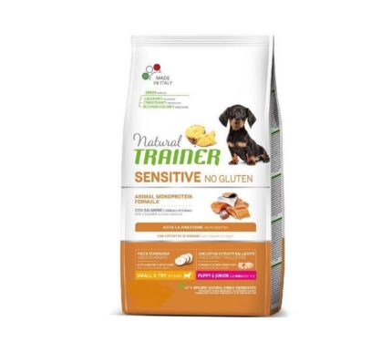 NT 2,0кг Sensitive Puppy & Junior Корм сух. для щен. мел. и мини.пор. NO GLUTEN чувств пищев, лосось