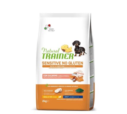 NT 2,0кг Sensitive SM&T Корм сух. для собак мелких и миниат.пород NO GLUTEN с чувств пищев, лосось