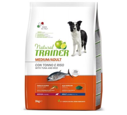 NT 3,0 кг Medium Adult Корм сухой для собак средних пород с тунцом, рисом и морск. водоросл.
