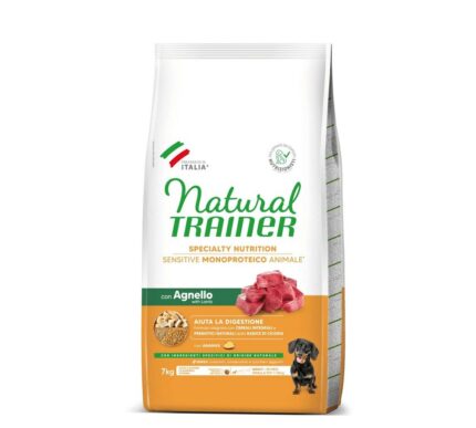 NT 7,0кг Sensitive SM&T Корм сух. для собак мелких и миниат.пород NO GLUTEN с чувств пищев, ягнен.
