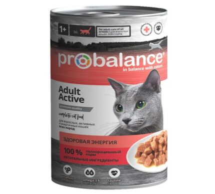 ProBalance 415г Active корм конс для активных кошек