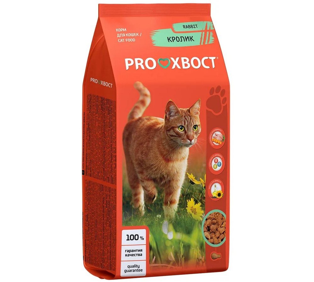 Корм д/кош PROхвост 10кг Кролик Корм д/кош PROхвост 10кг Кролик — изображение 1