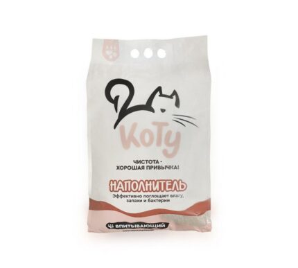 КОТУ наполнитель впитывающий 7,5 кг, 9,2 л.