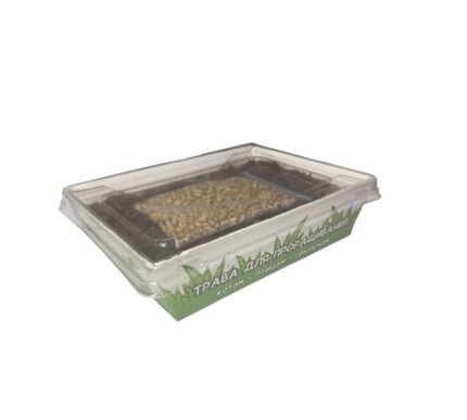 Bunny Трава для проращивания (с грунтом) для котов, грызунов и птиц, 30 гр