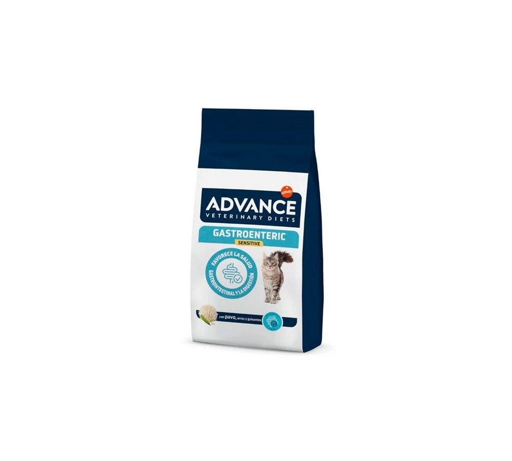 Advance VetDiet 7,5кг GASTRO SENSITIVE Сухой корм для кошек с проблемами ЖКТ, индейка Advance VetDiet 7,5кг GASTRO SENSITIVE Сухой корм для кошек с проблемами ЖКТ, индейка - Image 1