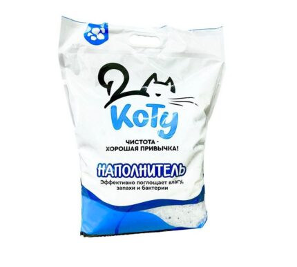 КОТУ силикагелевый наполнитель 12 л. (4,5 кг.)