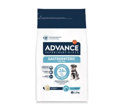Advance VetDiet 1,5кг GASTROENTERIC CANINE MINI Сухой корм для соб.малых пород с нарушениями ЖКТ