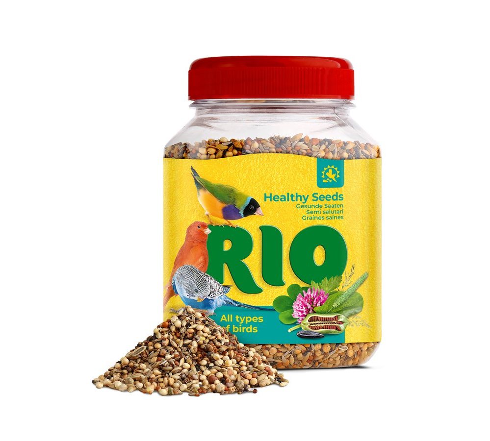 RIO Полезные семена. Лакомство для декоративных птиц, 240 г RIO Полезные семена. Лакомство для декоративных птиц, 240 г — изображение 1