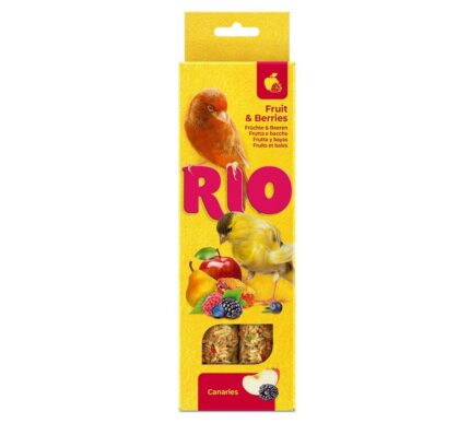 RIO Палочки для канареек с фруктами и ягодами, 2х40 г
